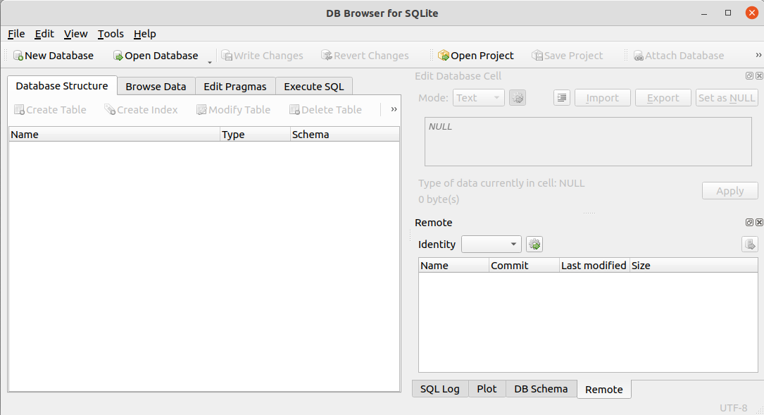 SQLite用DBブラウザ