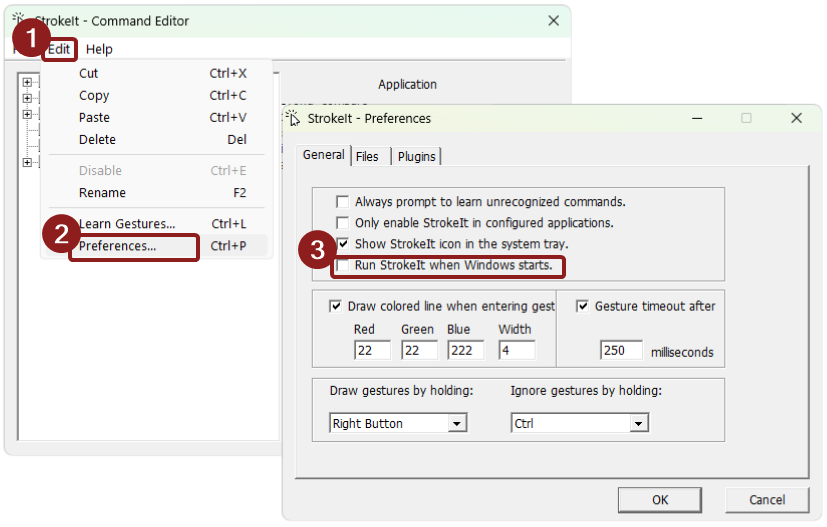 StrokeIt - Windowsの自動実行を無効にする